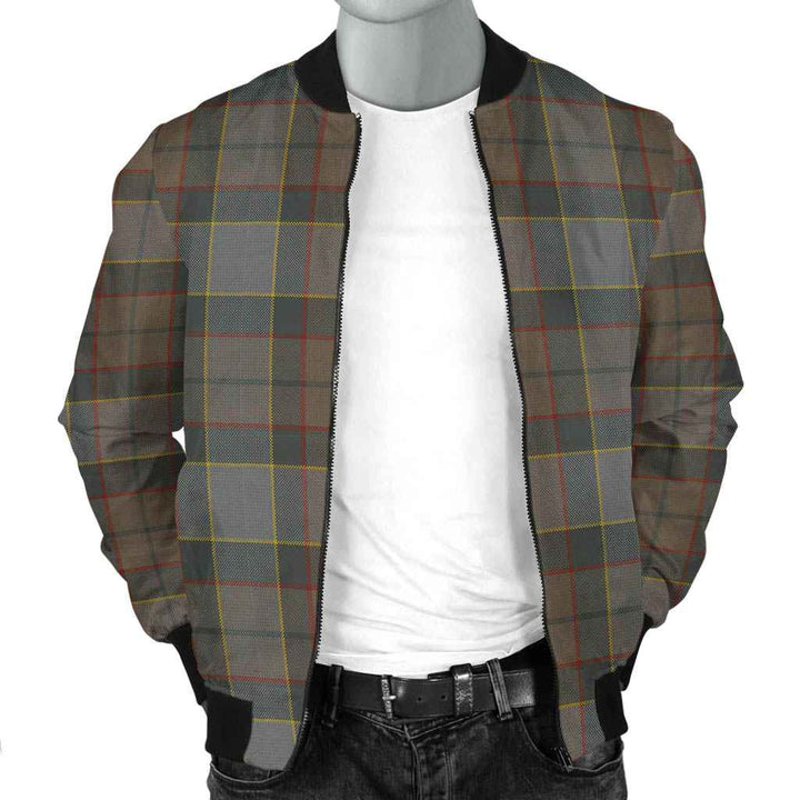Scottish Outlander Fraser Clan Tartan Bomber Jacket Tartan Plaid 2
