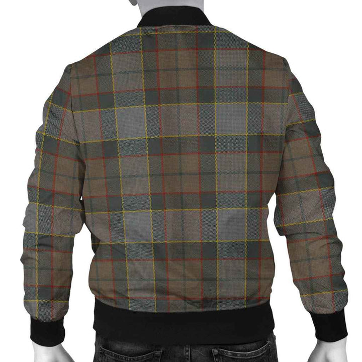 Scottish Outlander Fraser Clan Tartan Bomber Jacket Tartan Plaid 3