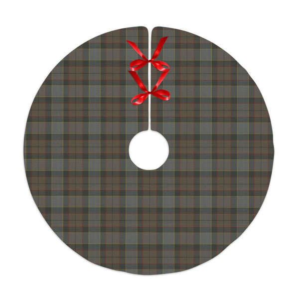 Scottish Outlander Fraser Clan Tartan Christmas Tree Skirt No Tassels 1 Tartan Plaid