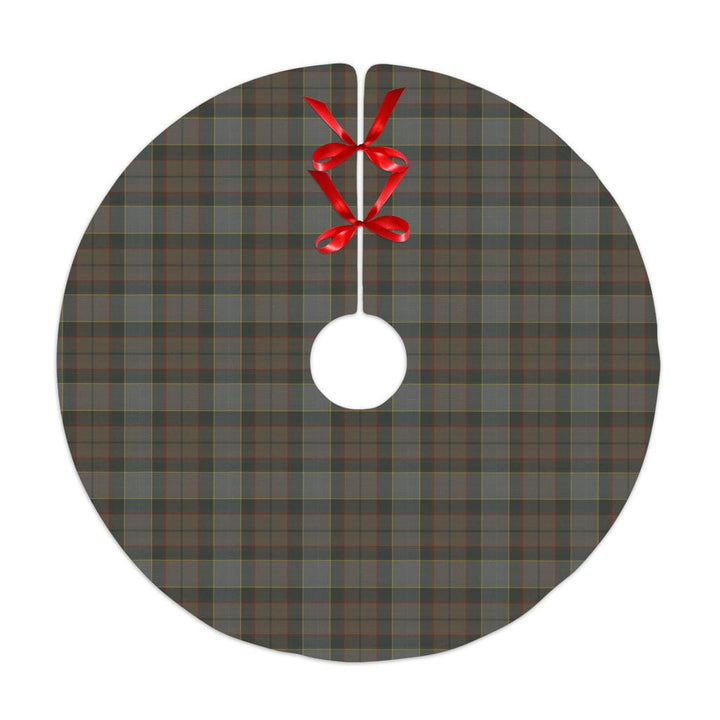 Scottish Outlander Fraser Clan Tartan Christmas Tree Skirt No Tassels 1 Tartan Plaid