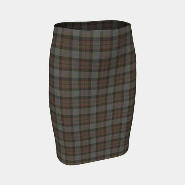 Scottish Outlander Fraser Clan Tartan Fitted Skirt Tartan Plaid 1
