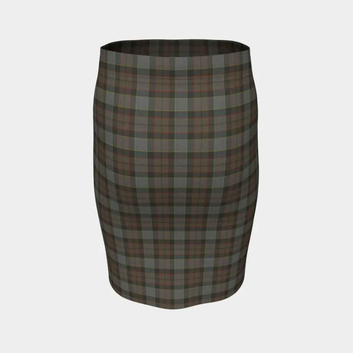 Scottish Outlander Fraser Clan Tartan Fitted Skirt Tartan Plaid 4