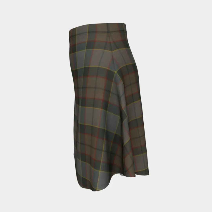 Scottish Outlander Fraser Clan Tartan Flare Skirt Tartan Plaid 2