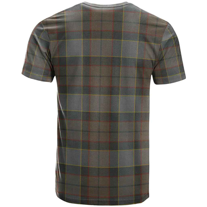 Scottish Outlander Fraser Clan Tartan T-Shirt Back Side Tartan Plaid