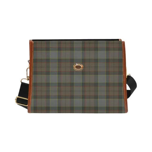 Scottish Outlander Fraser Clan Tartan Waterproof Canvas Bag Tartan Plaid 1