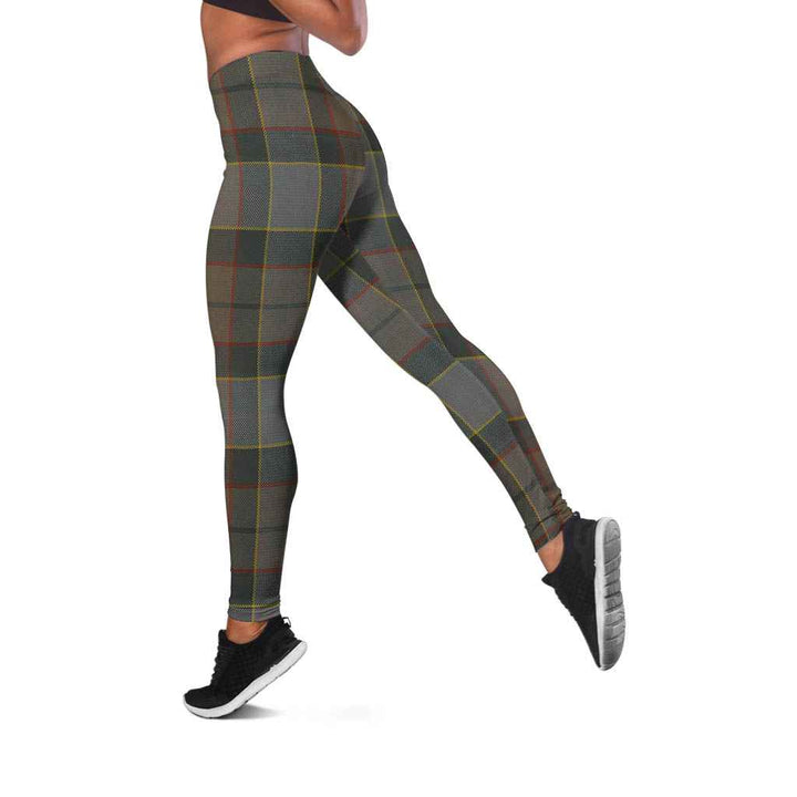 Scottish Outlander Fraser Clan Tartan Women Leggings Tartan Plaid 2