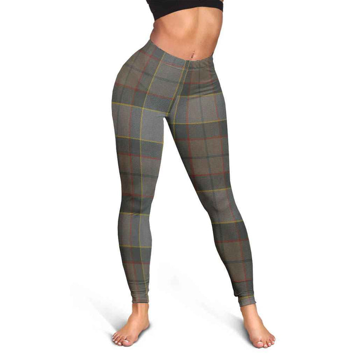 Scottish Outlander Fraser Clan Tartan Women Leggings Tartan Plaid 3