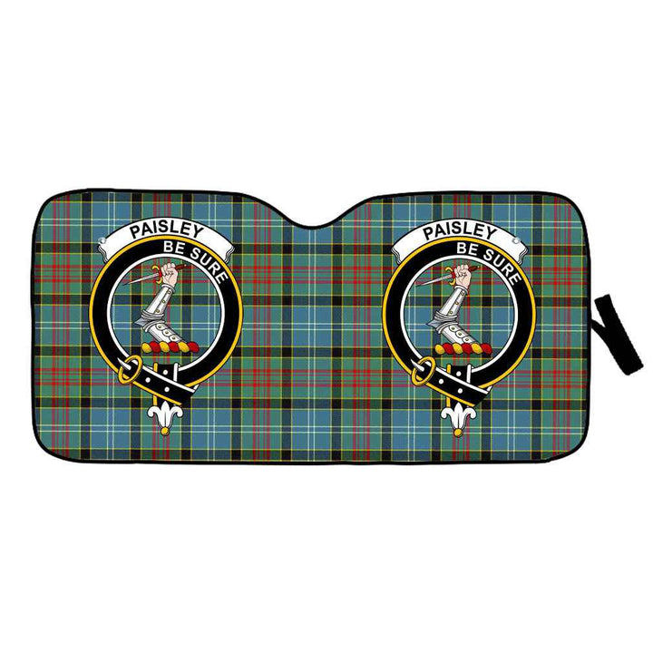 Scottish Paisley Clan Crest Tartan Car Windshield Sun Shade Tartan Plaid 1