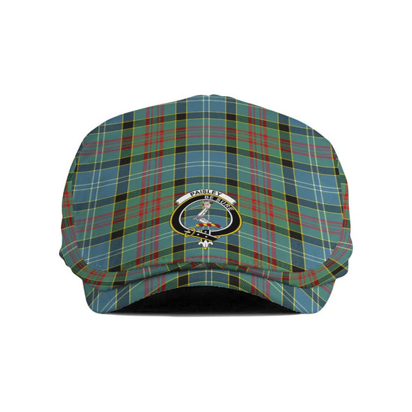 Scottish Paisley Clan Crest Tartan Flat Cap Tartan Plaid 1