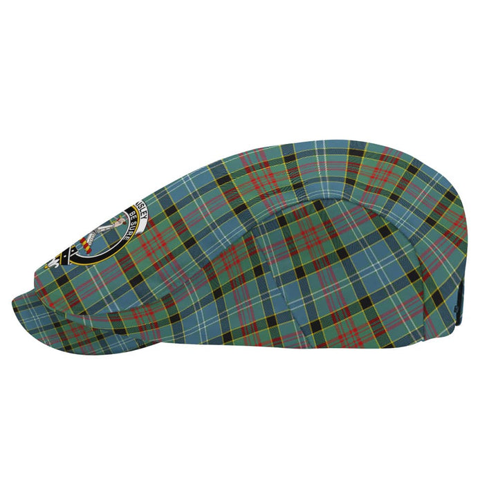 Scottish Paisley Clan Crest Tartan Flat Cap Tartan Plaid 3