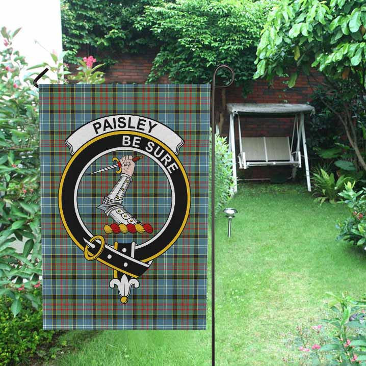 Scottish Paisley Clan Crest Tartan Garden Flag Tartan Plaid 2