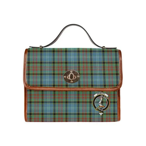 Scottish Paisley Clan Crest Tartan Waterproof Canvas Bag Tartan Plaid 2