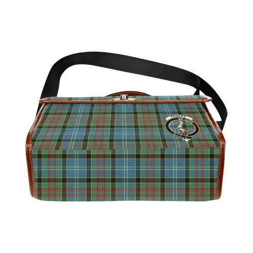 Scottish Paisley Clan Crest Tartan Waterproof Canvas Bag Tartan Plaid 5