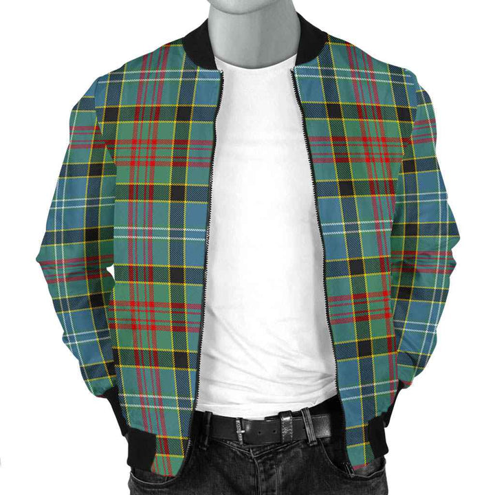 Scottish Paisley District Clan Tartan Bomber Jacket Tartan Plaid 2