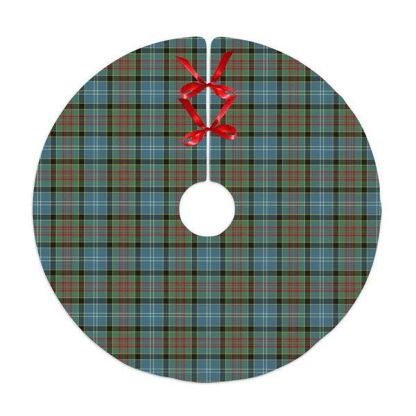 Scottish Paisley District Clan Tartan Christmas Tree Skirt No Tassels 1 Tartan Plaid