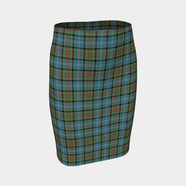 Scottish Paisley District Clan Tartan Fitted Skirt Tartan Plaid 1