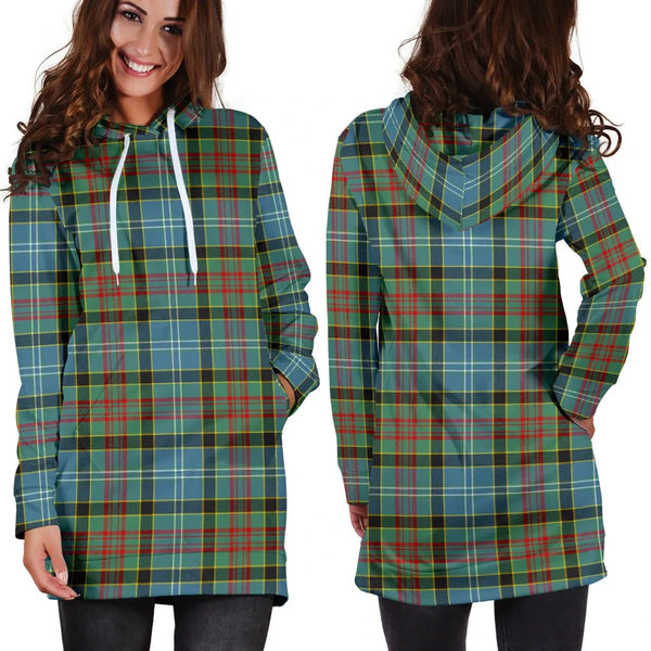 Scottish Paisley District Clan Tartan Hoodie Dress