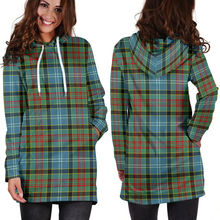 Scottish Paisley District Clan Tartan Hoodie Dress