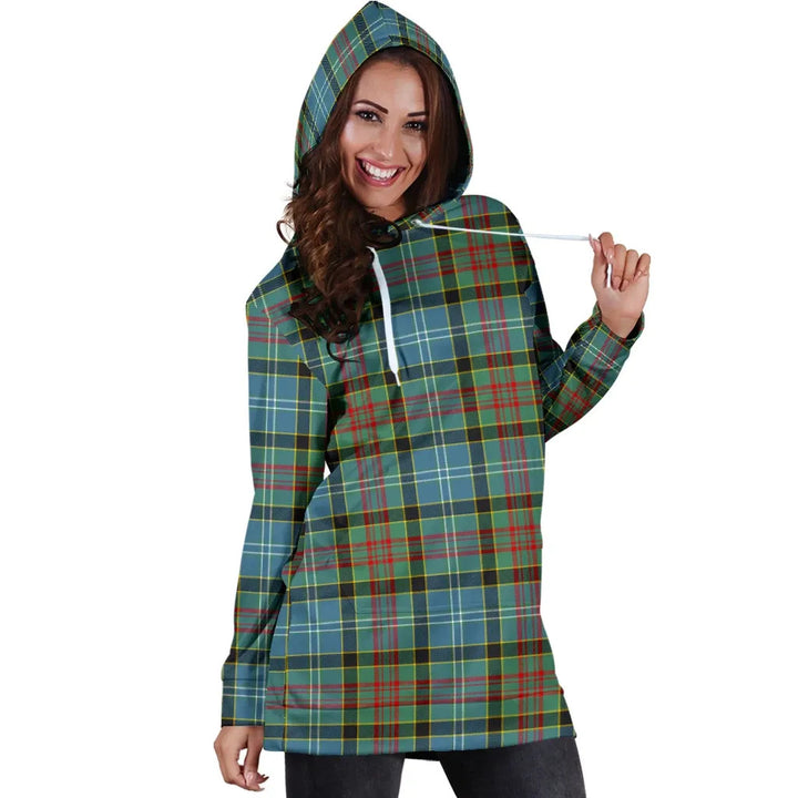 Scottish Paisley District Clan Tartan Hoodie Dress