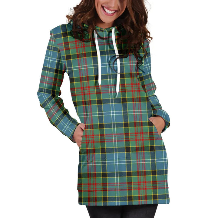 Scottish Paisley District Clan Tartan Hoodie Dress