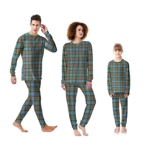 Scottish Paisley District Clan Tartan Pajama Set Tartan Plaid