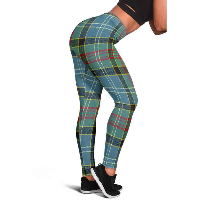 Scottish Paisley District Clan Tartan Women Leggings Tartan Plaid 1