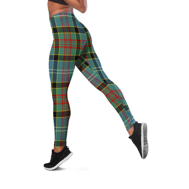 Scottish Paisley District Clan Tartan Women Leggings Tartan Plaid 2