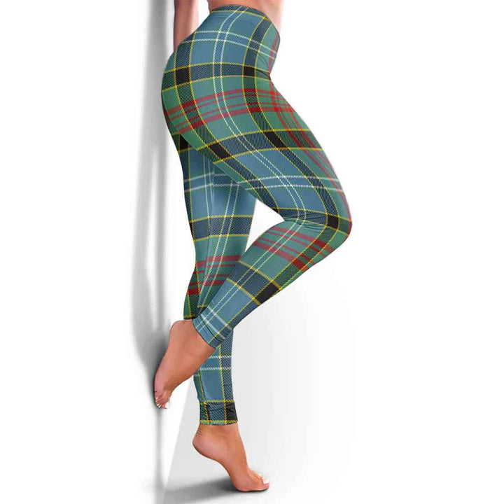 Scottish Paisley District Clan Tartan Women Leggings Tartan Plaid 4