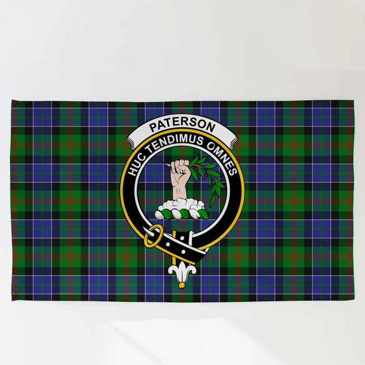 Scottish Paterson Clan Crest Tartan Flag Parade Tartan Plaid 3