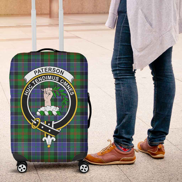 Scottish Paterson Clan Crest Tartan Luggage Cover Tartan Plaid 4