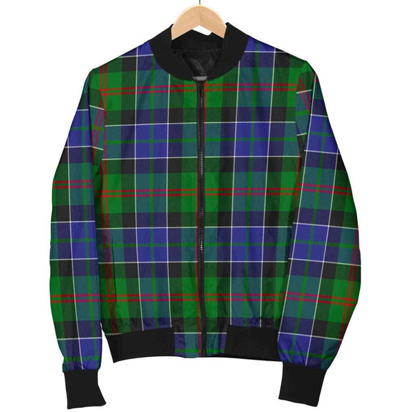 Scottish Paterson Clan Tartan Bomber Jacket Tartan Plaid 1