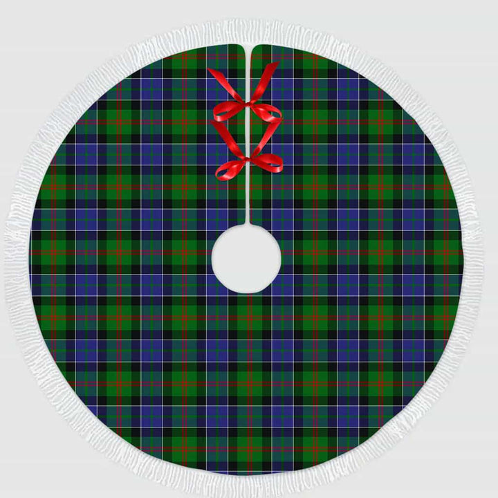 Scottish Paterson Clan Tartan Christmas Tree Skirt Tassels 1 Tartan Plaid