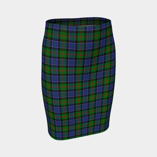 Scottish Paterson Clan Tartan Fitted Skirt Tartan Plaid 1