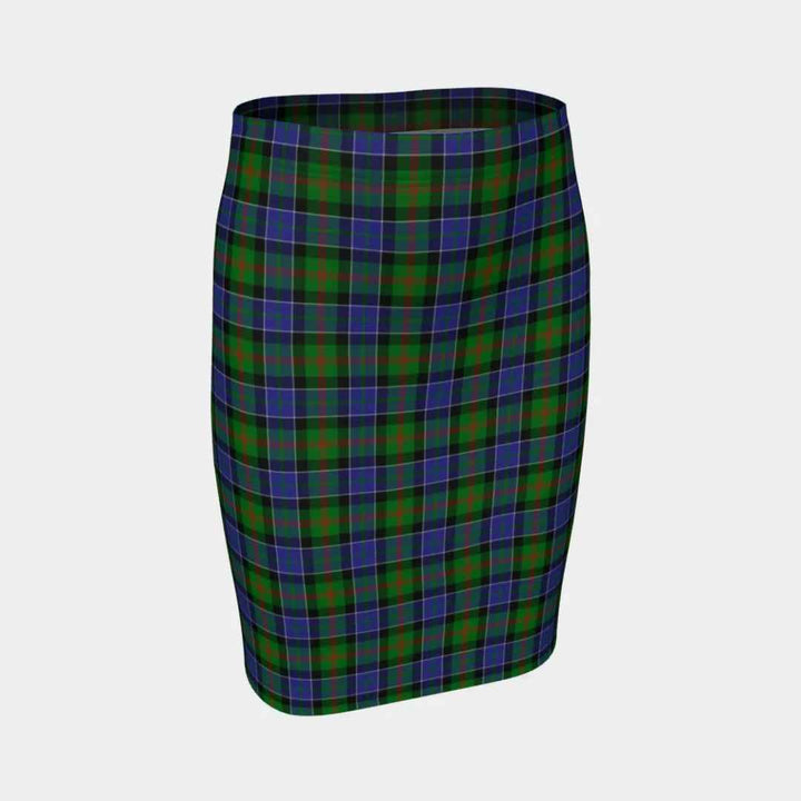 Scottish Paterson Clan Tartan Fitted Skirt Tartan Plaid 1