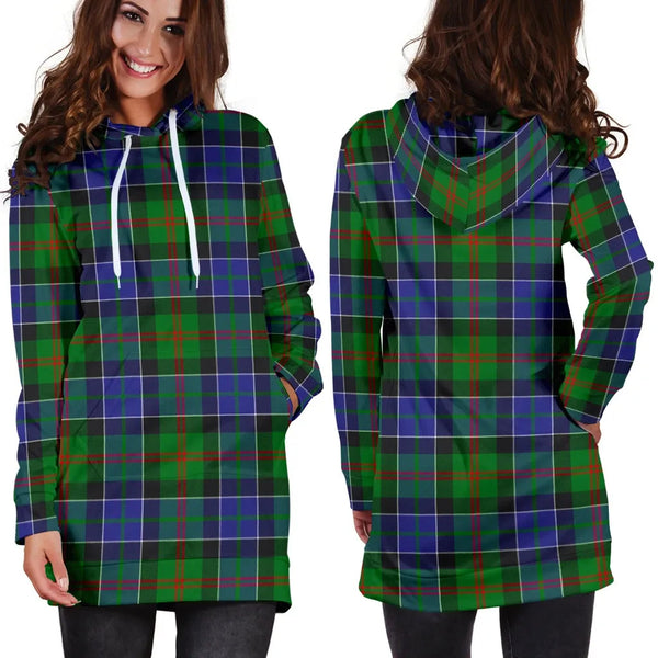 Scottish Paterson Clan Tartan Hoodie Dress