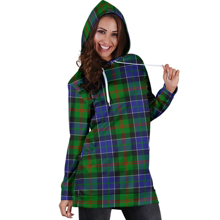 Scottish Paterson Clan Tartan Hoodie Dress