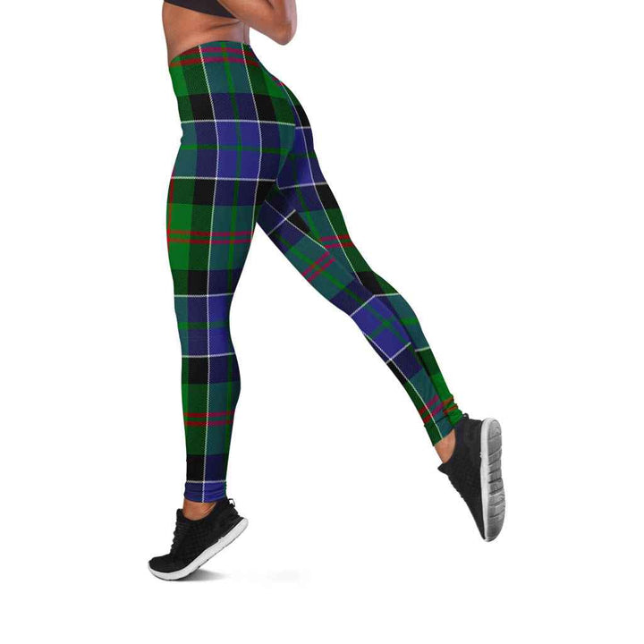 Scottish Paterson Clan Tartan Women Leggings Tartan Plaid 2