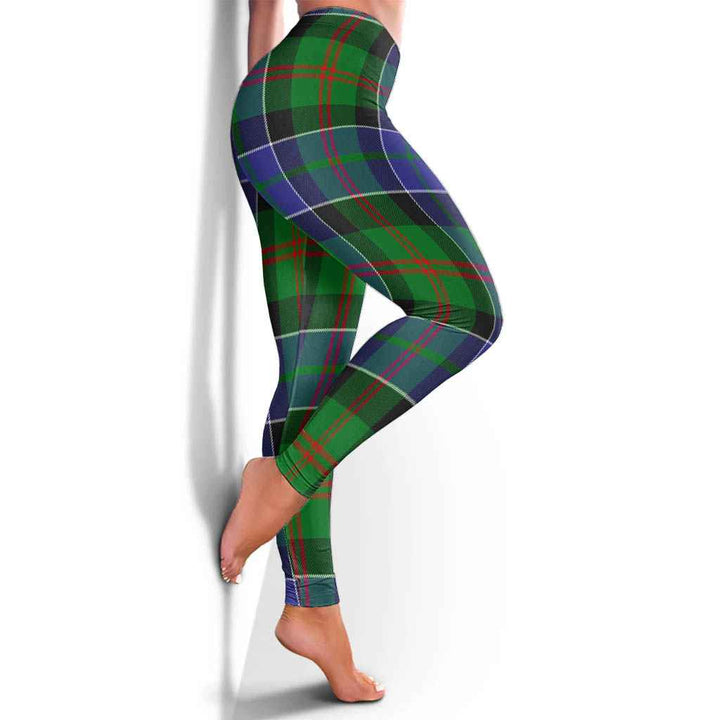Scottish Paterson Clan Tartan Women Leggings Tartan Plaid 4