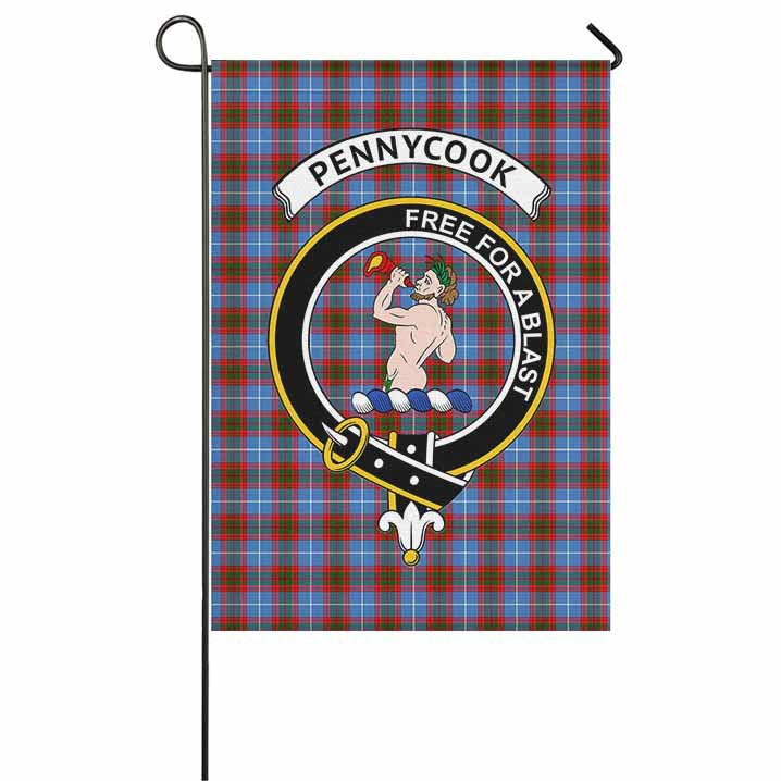Scottish Pennycook Clan Crest Tartan Garden Flag Tartan Plaid 1