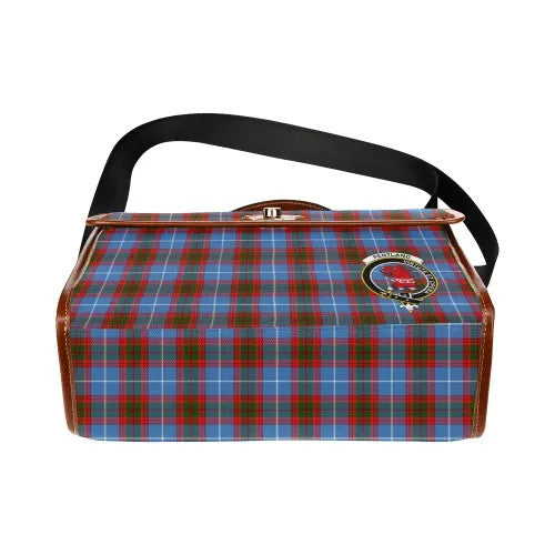 Scottish Pentland Clan Crest Tartan Waterproof Canvas Bag Tartan Plaid 5