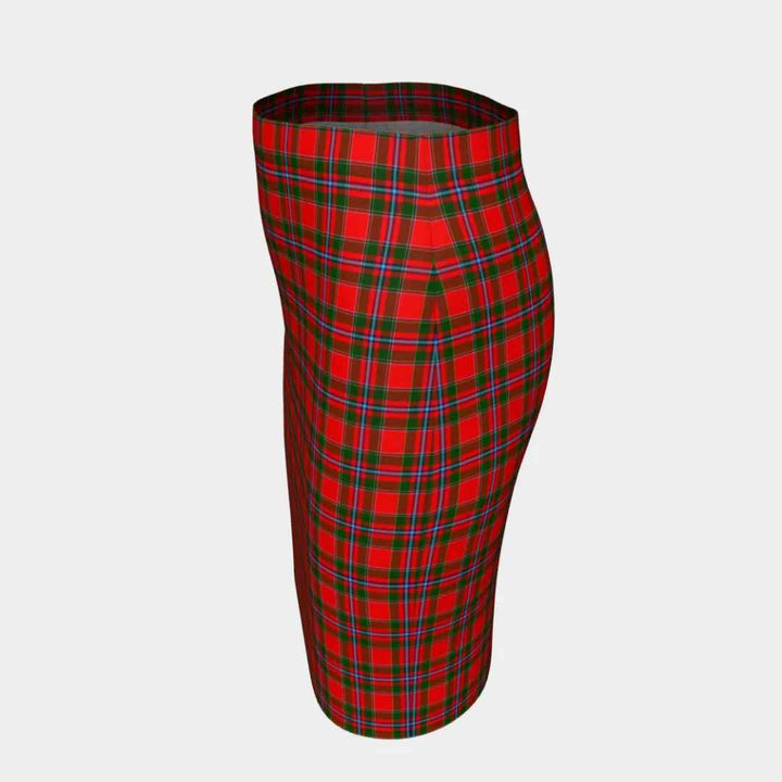 Scottish Perthshire District Clan Tartan Fitted Skirt Tartan Plaid 2