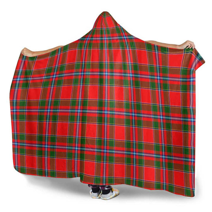 Scottish Perthshire District Clan Tartan Hooded Blanket Tartan Plaid 3