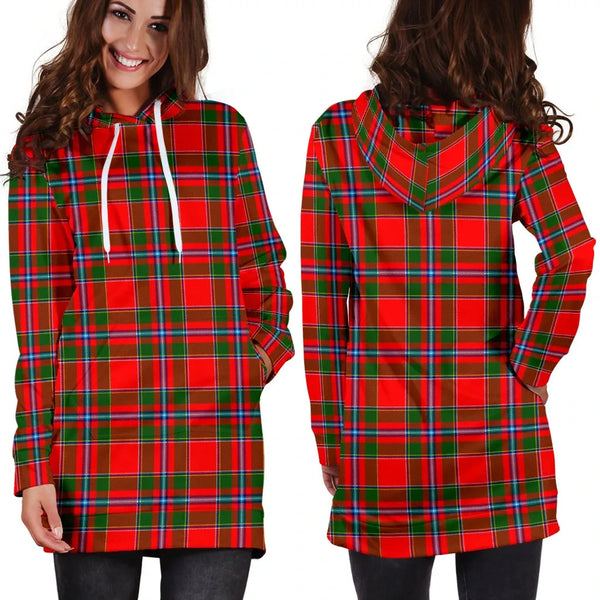 Scottish Perthshire District Clan Tartan Hoodie Dress