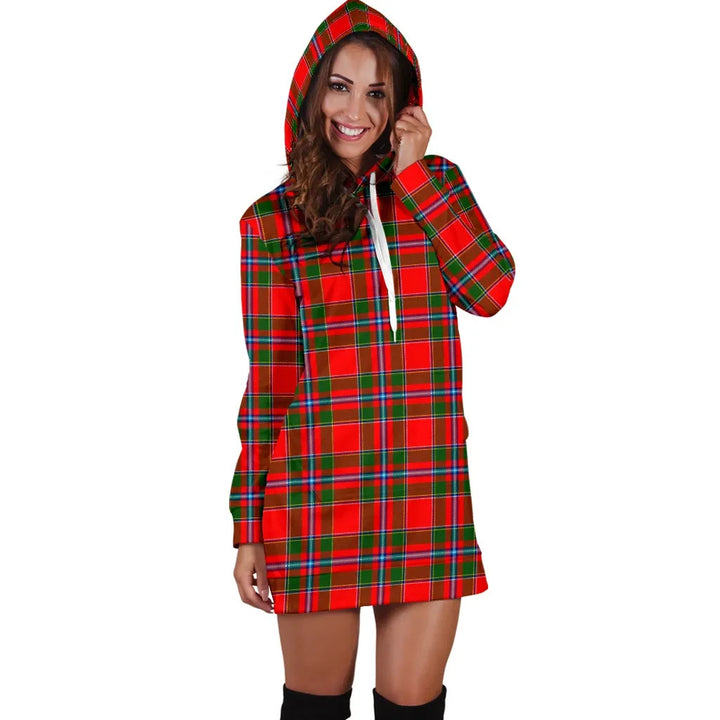 Scottish Perthshire District Clan Tartan Hoodie Dress