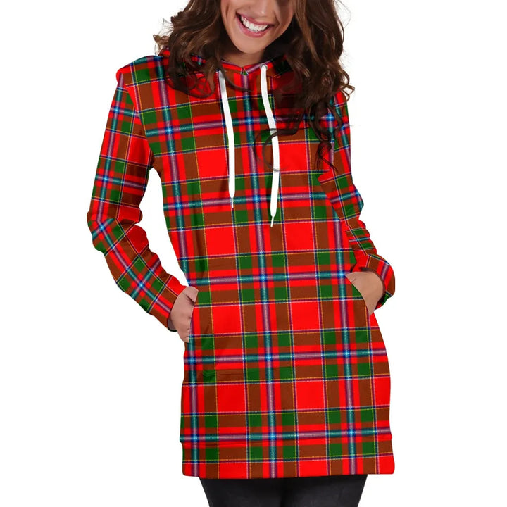 Scottish Perthshire District Clan Tartan Hoodie Dress