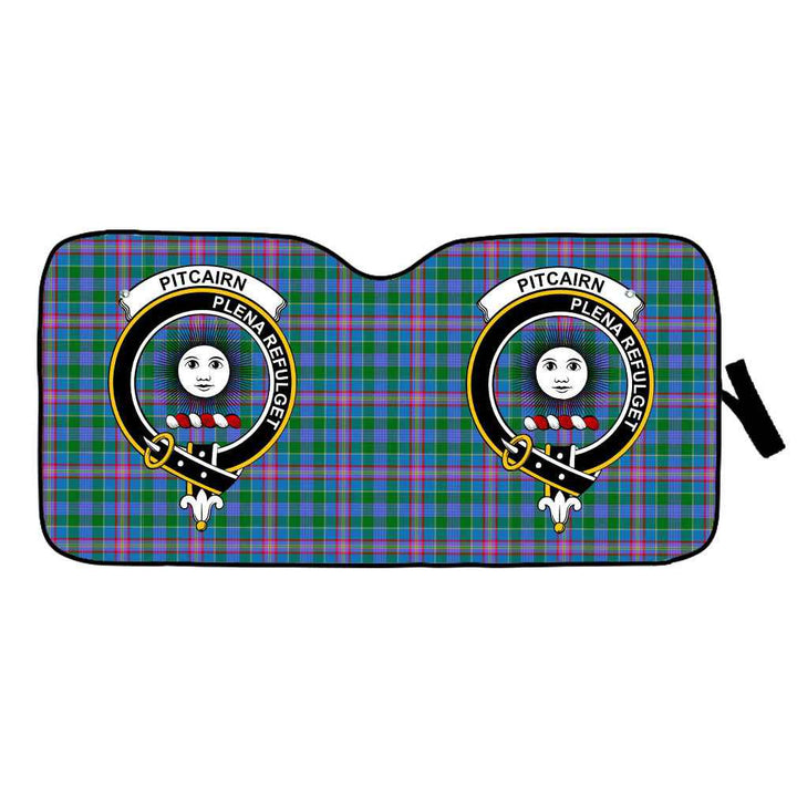 Scottish Pitcairn Clan Crest Tartan Car Windshield Sun Shade Tartan Plaid 1