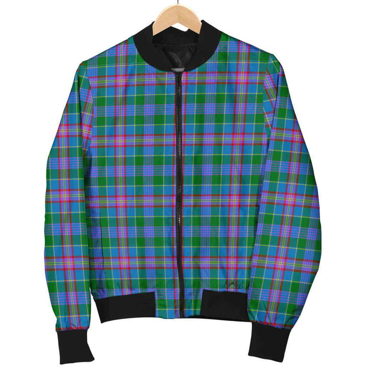Scottish Pitcairn Hunting Clan Tartan Bomber Jacket Tartan Plaid 1