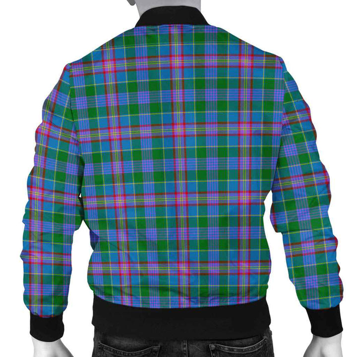 Scottish Pitcairn Hunting Clan Tartan Bomber Jacket Tartan Plaid 3