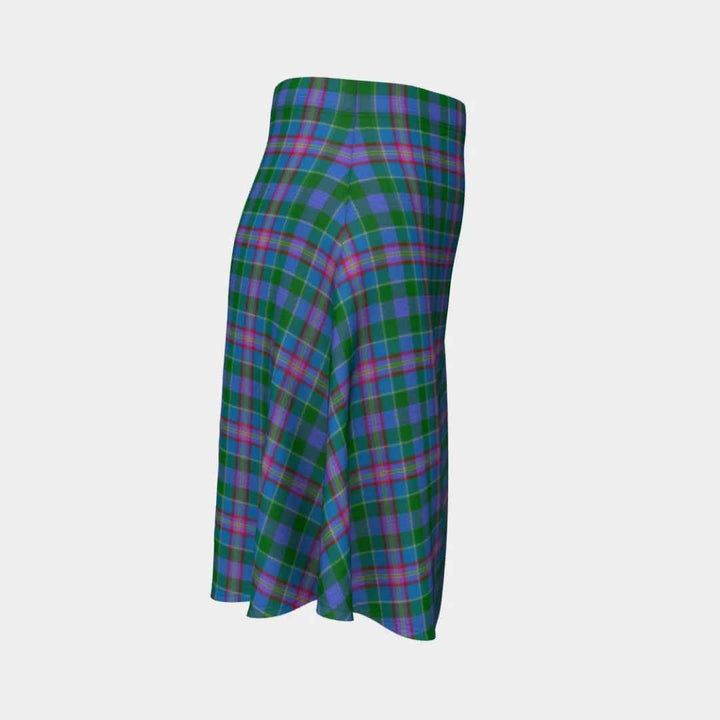 Scottish Pitcairn Hunting Clan Tartan Flare Skirt Tartan Plaid 3