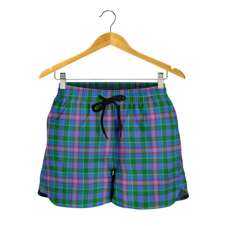 Scottish Pitcairn Hunting Clan Tartan Women Shorts